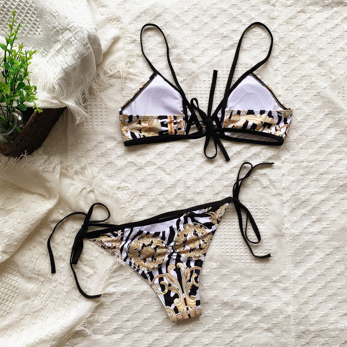 Damen Badeanzug Strappy – Modern Fit – Modische Swimwear für Strand & Urlaub – Bild 7